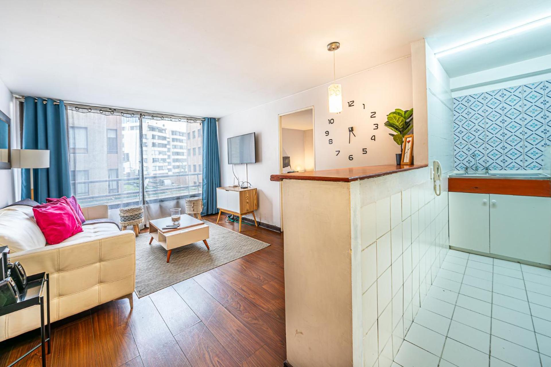Apartamento Connectivity Barrio El Golf A Short Walk From The Mut Santiago