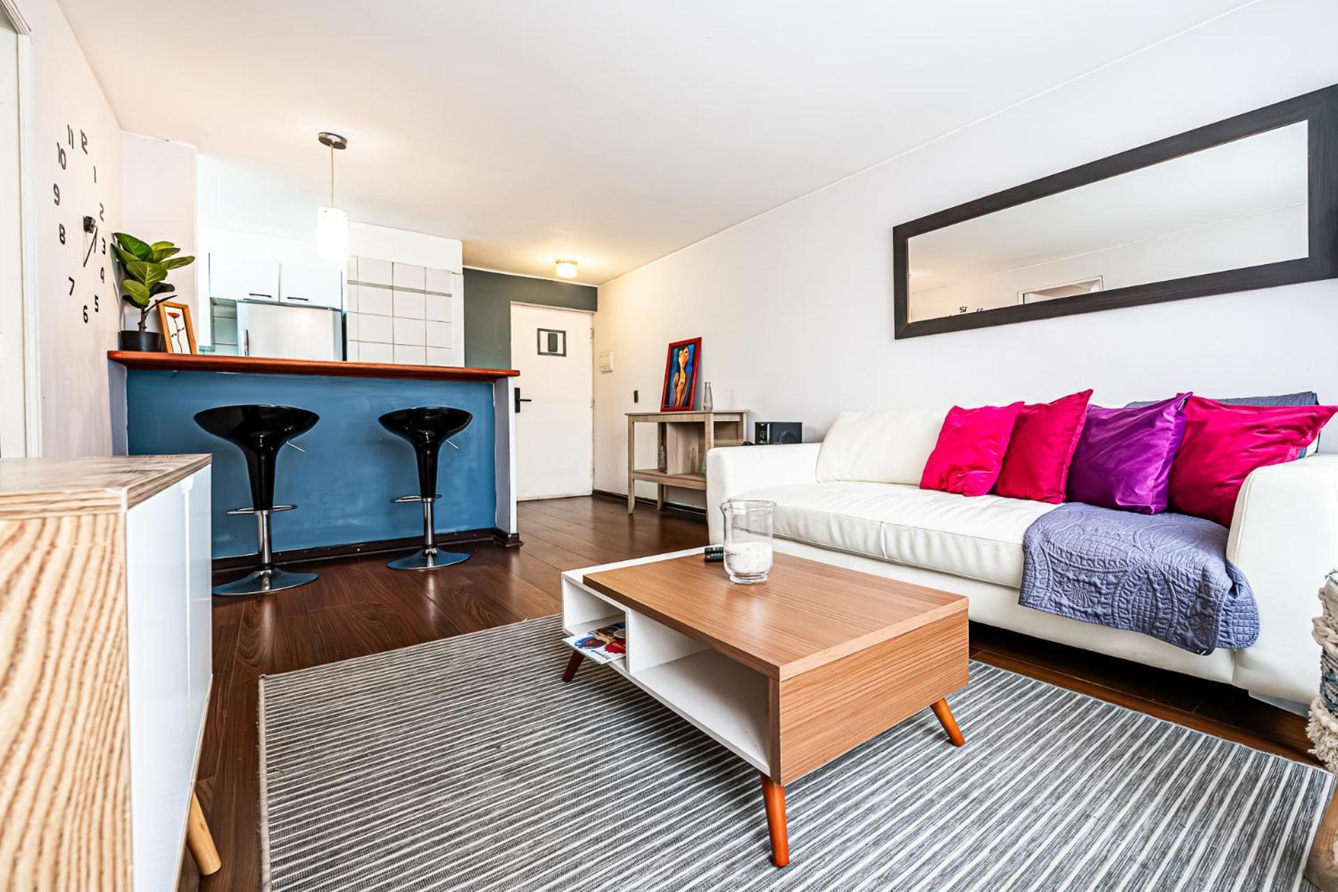 Apartamento Connectivity Barrio El Golf A Short Walk From The Mut Santiago